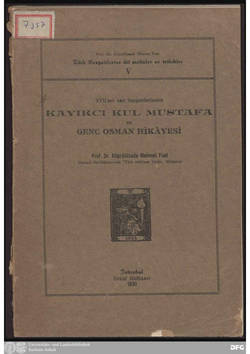 Kayıkcı Kul Mustafa ve Genç Osman Hikâyesi