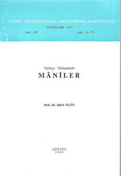 Türkiye Türkçesinde Mâniler